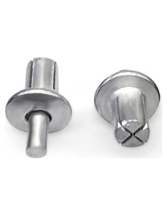 120 Remaches de Aluminio Knock-On 4.76mm y 6.35mm Baudelun