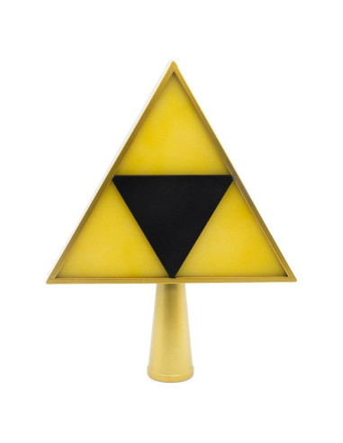 Adorno de Punta de Árbol La Leyenda de Zelda Triforce LED 17.78 cm