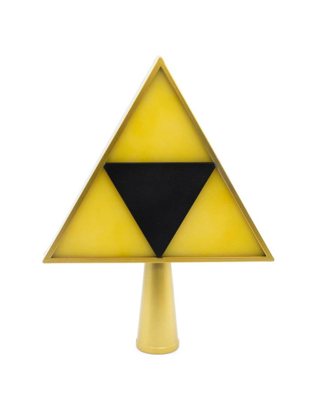 Adorno de Punta de Árbol La Leyenda de Zelda Triforce LED 17.78 cm