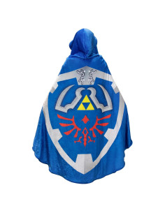 Capa Larga con Capucha Terciopelo Zelda Lágrimas del Reino