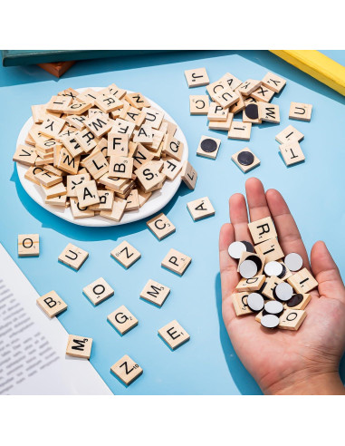 150 Letras Magnéticas de Madera JMZYJZH para Refrigerador