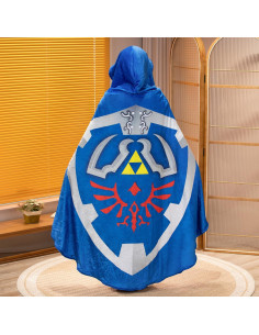 Capa Larga con Capucha Terciopelo Zelda Lágrimas del Reino 2