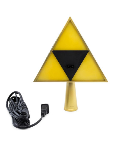 Adorno de Punta de Árbol La Leyenda de Zelda Triforce LED 17.78 cm