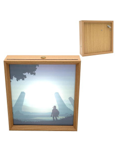 Caja de Música Legend of Zelda - Luz Nocturna LED Táctil 6x6