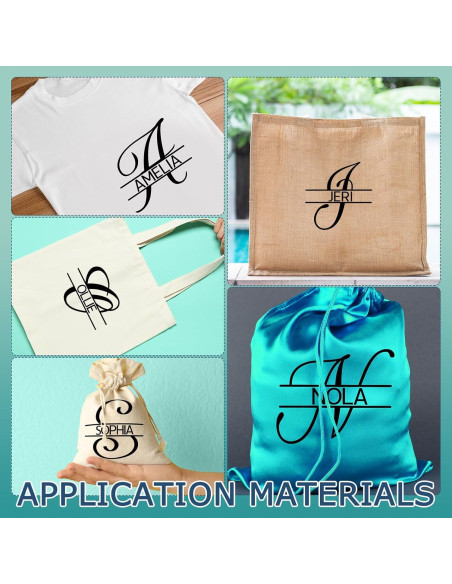 Pegatinas de Letras Planas Glenmal para Transferencia de Calor Pegatinas de Letras Planas Glenmal para Transferencia de Calor