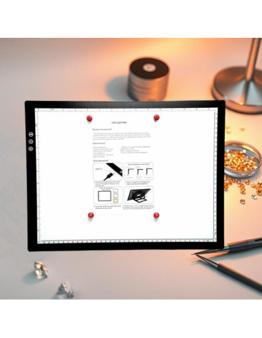 Tableta de Luz A3 YUZAMOOR Recargable Inalámbrica 12000 Lux