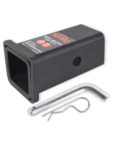Adaptador de Enganche Toptow 64028HP 2-1/2" a 2" Acero