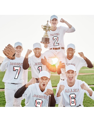 Zhanmai Letras y Números de Transferencia Térmica 280 Pcs DIY