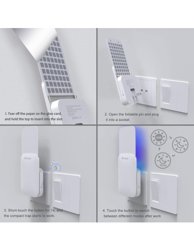 Recargas Adhesivas Mosalogic para Trampa de Insectos - 20 Unidades