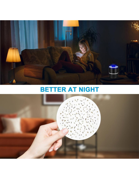 Placa de Goma Adhesiva Lousye 10.9 cm para Trampa de Insectos