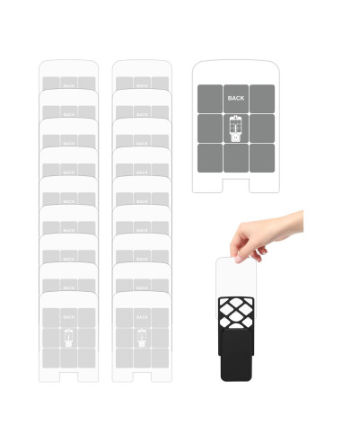 20 Tarjetas Adhesivas Repuesto Dynatrap DT3007 Trampa Insectos