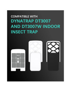 20 Tarjetas Adhesivas Repuesto Dynatrap DT3007 Trampa Insectos 2