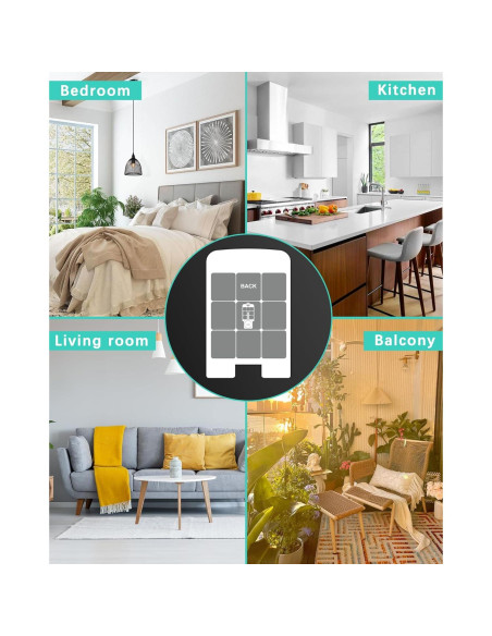 20 Tarjetas Adhesivas Repuesto Dynatrap DT3007 Trampa Insectos