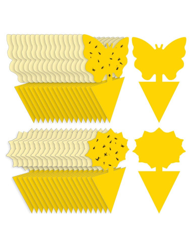 Trampas Adhesivas Amarillas Mosqueda - Paquete de 36 Unidades