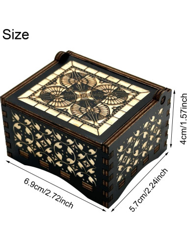 Caja de Música de Cuerda Pursuestar - Zelda Canción de Tormentas