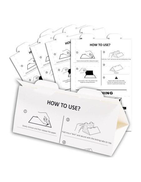 Trampas para Ratones Adhesivas EZ_FAB 10PC Ecológicas 220g