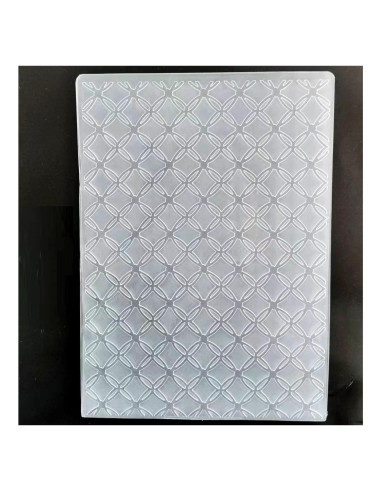 Carpeta de Relieve Plástico WooYangFun 20x12.5cm para Scrapbooking