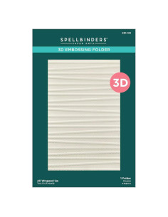 Carpeta de Embossing 3D Spellbinders All Wrapped Up 14x22 cm