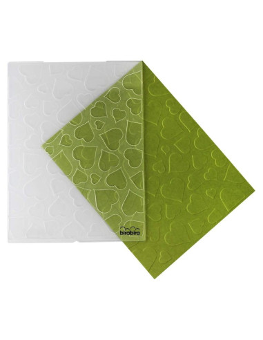 Carpeta de Relieve Bira Craft Corazón 10.8 x 14.6 cm