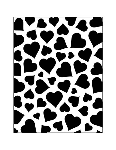Carpeta de Relieve Bira Craft Corazón 10.8 x 14.6 cm