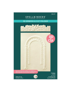 Carpeta de Embossing 3D Arbor & Ivy Spellbinders 13.97x21.60 cm