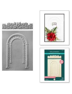 Carpeta de Embossing 3D Arbor & Ivy Spellbinders 13.97x21.60 cm 2