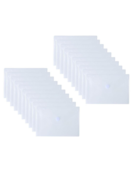 Bolsas de Plástico Transparentes YESSART 14.9x22.2cm 20 Paquete