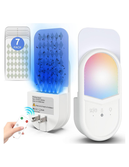 Trampa de Insectos Voladores ZAYMAN FT-60 con Luz Nocturna RGB