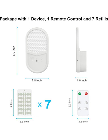 Trampa de Insectos Voladores ZAYMAN FT-60 con Luz Nocturna RGB