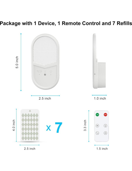 Trampa de Insectos Voladores ZAYMAN FT-60 con Luz Nocturna RGB