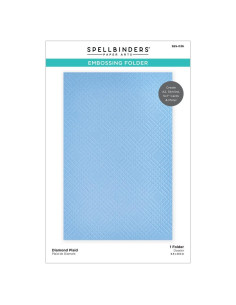 Carpeta de Embossing Spellbinders Celebra Tú Cuadrícula Diamante