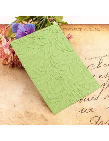 9 Carpetas de Embossing Plástico QSZKeer 10.5x14.8cm para DIY