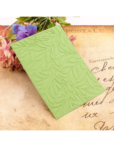 9 Carpetas de Embossing Plástico QSZKeer 10.5x14.8cm para DIY