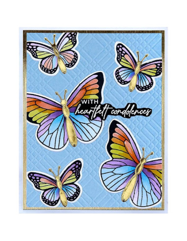 Carpeta de Embossing Spellbinders Celebra Tú Cuadrícula Diamante