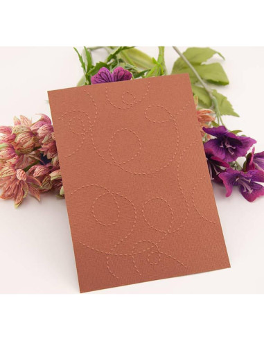 9 Carpetas de Embossing Plástico QSZKeer 10.5x14.8cm para DIY