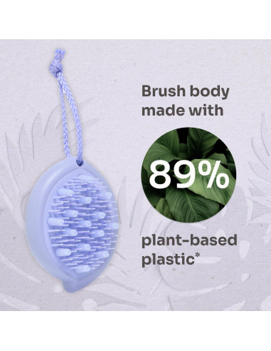 Exfoliador de cuero cabelludo Wet Brush Go Green con aceite de lavanda