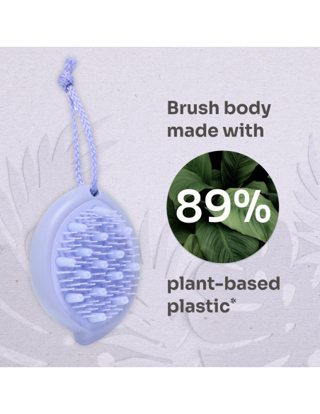 Exfoliador de cuero cabelludo Wet Brush Go Green con aceite de lavanda