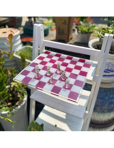 Juego de Moldes de Ajedrez XL ResinWorld 30.48 cm Silicona