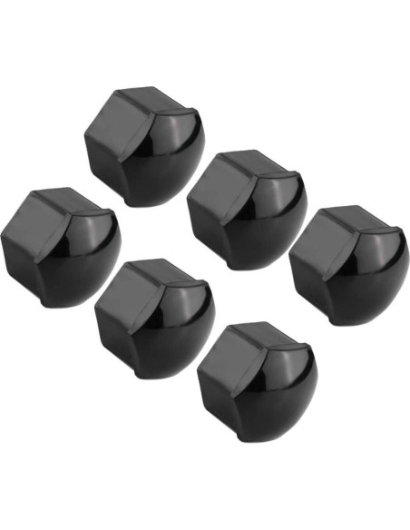 Cubiertas de Tuerca de Rueda Senyar 20pcs 17mm Anti-Robo Negro