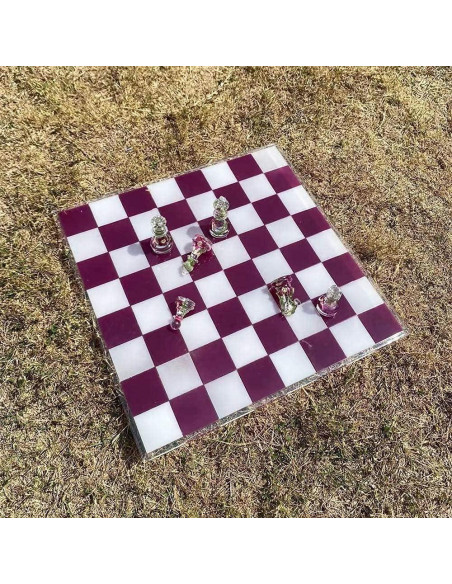 Juego de Moldes de Ajedrez XL ResinWorld 30.48 cm Silicona