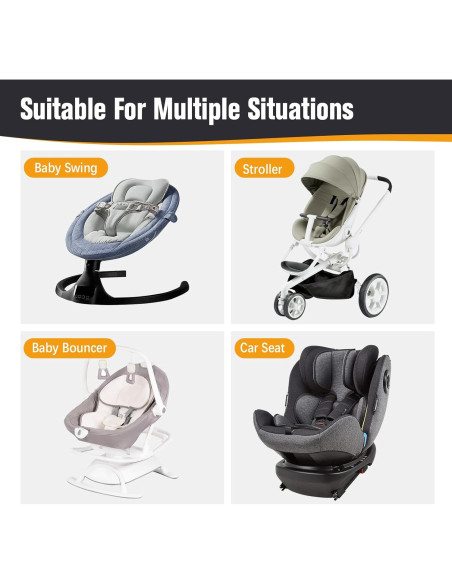 Almohada de Viaje para Bebés KAKIBLIN Gris Soporte Cuello Almohada de Viaje para Bebés KAKIBLIN Gris Soporte Cuello