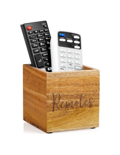 Soporte de Control Remoto DRASTAR de Madera Acacia Mini