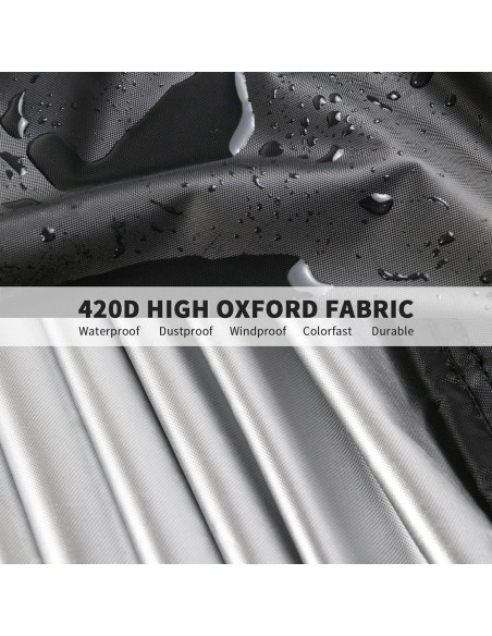 Cubierta de Mesa Exterior Youlvy Acero Inoxidable 121.9x61x88.9 cm