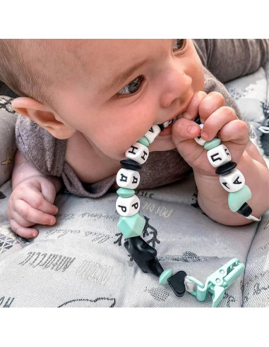 Paquete de 10 Puntas de Clip para Chupete - Plástico Sin BPA