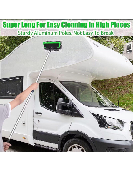 Kit de Cepillo de Lavado de Autos Stemni 62" con Accesorios