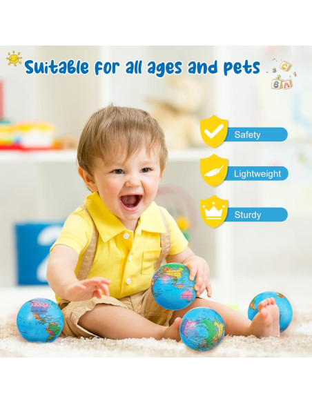 50 Pelotas Antiestrés Globo BBTO 7.6 cm Espuma PU 50 Pelotas Antiestrés Globo BBTO 7.6 cm Espuma PU