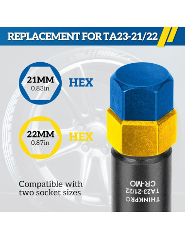 Llave de Tuerca 10 Estrías Thinkpro TP3030 21mm 22mm