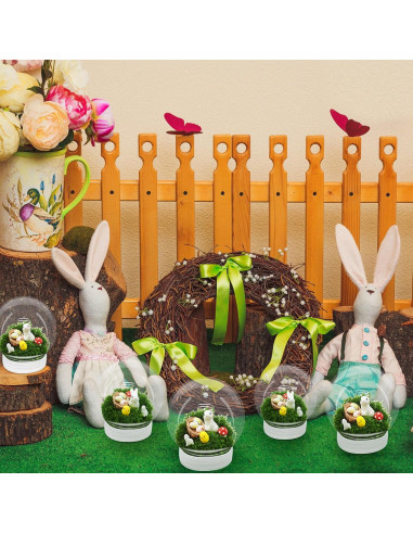 Kit de Manualidades de Globo de Nieve de Pascua Cinrobiye