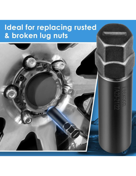 Llave de Tuerca 10 Estrías Feekoon para Camiones y SUVs