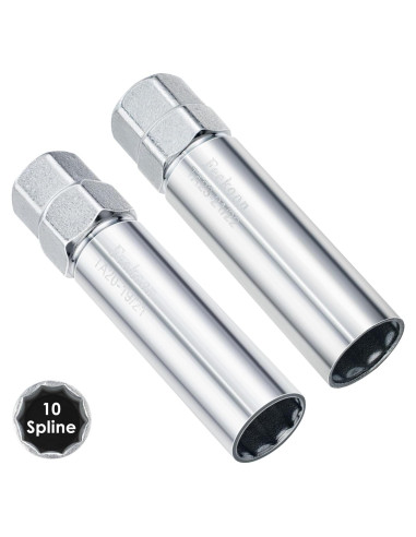 Juego de 2 Llaves de Tuerca de Spline Feekoon 10mm para SUV